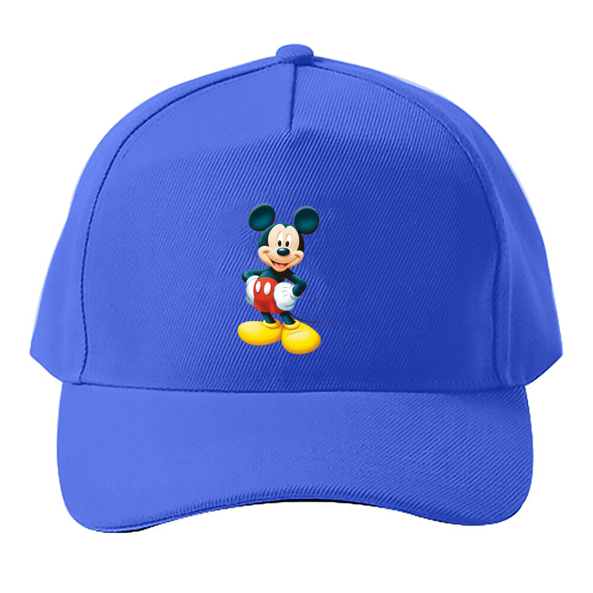 （画像用） ミッキーマウス Mickey Mouse ベースボールキャップ 綿100％ 男女兼用 帽子 スポーツ